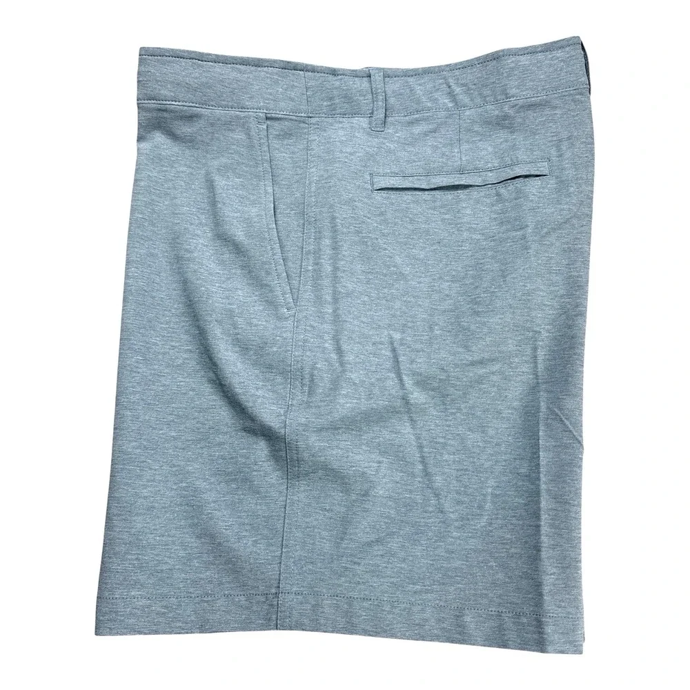 Goodfellow & Co Mens W36 Blue Hybrid Swim Shorts Trunks NWT 7 In Inseam UPF 50+